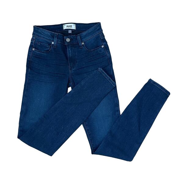 PAIGE Verdugo Ultra Skinny Jeans Dark Women’s Size 24 - Picture 6 of 7